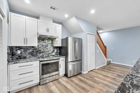 Kitchen at 256 Strand Lane, Avon, IN