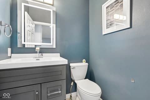 Bathroom at 256 Strand Lane, Avon, IN