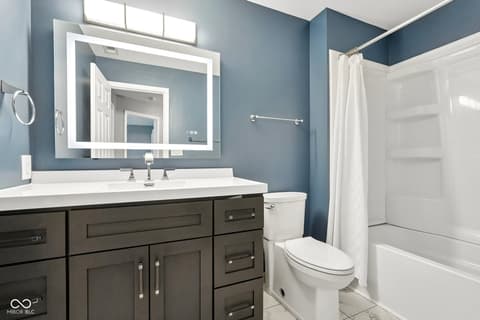 Bathroom at 256 Strand Lane, Avon, IN
