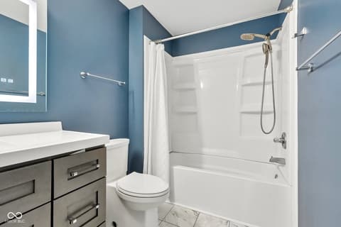 Bathroom at 256 Strand Lane, Avon, IN