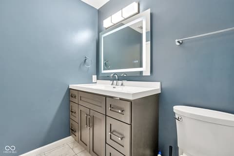 Bathroom at 256 Strand Lane, Avon, IN