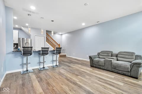 Living room at 256 Strand Lane, Avon, IN