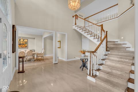 Foyer at 3172 Smokey Ridge Lane, Carmel, IN