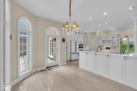 Kitchen at 3172 Smokey Ridge Lane, Carmel, IN