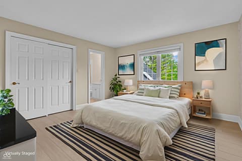 Primary bedroom at 3172 Smokey Ridge Lane, Carmel, IN