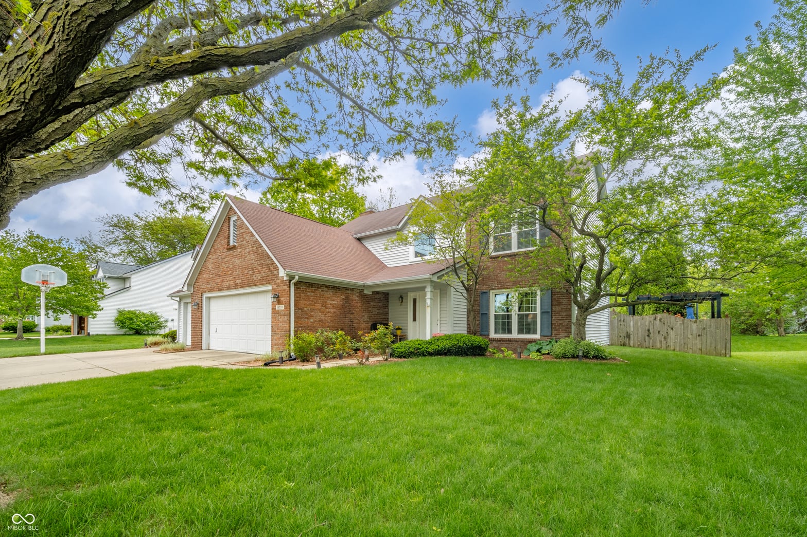 Front exterior at 14758 Beacon Park Drive, Carmel, IN