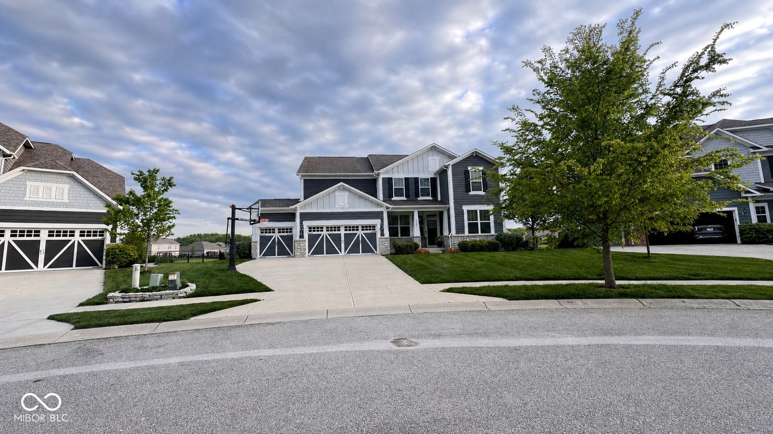 Front exterior at 5597 Pecan Court, Noblesville, IN