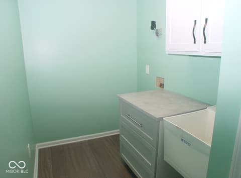 Laundry room at 7623 Willow Ridge, Fishers, IN
