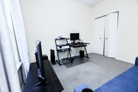 Home office at 12289 Wolf Run Road, Noblesville, IN