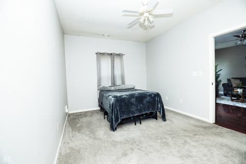 Bedroom at 12289 Wolf Run Road, Noblesville, IN