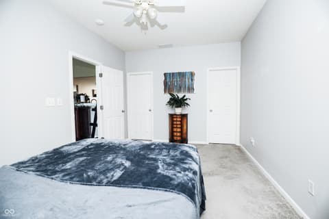 Bedroom at 12289 Wolf Run Road, Noblesville, IN