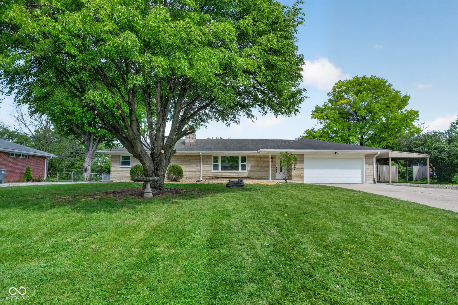 Front exterior at 1147 Hathaway Drive, Indianapolis, IN