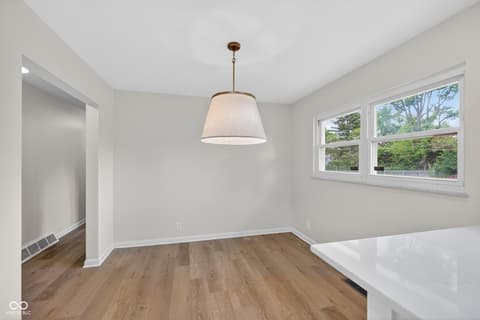 Dining room at 1147 Hathaway Drive, Indianapolis, IN