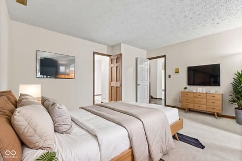 Bedroom at 5974 Oak Hill West Drive, Plainfield, IN
