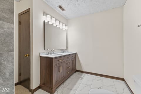 Bathroom at 5974 Oak Hill West Drive, Plainfield, IN