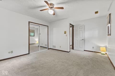 Bedroom at 5974 Oak Hill West Drive, Plainfield, IN