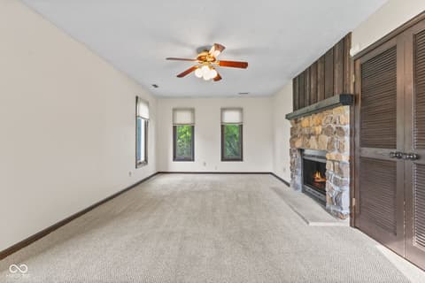 Bonus room at 5974 Oak Hill West Drive, Plainfield, IN