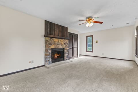 Bonus room at 5974 Oak Hill West Drive, Plainfield, IN