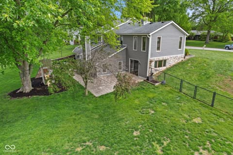 Backyard at 5974 Oak Hill West Drive, Plainfield, IN