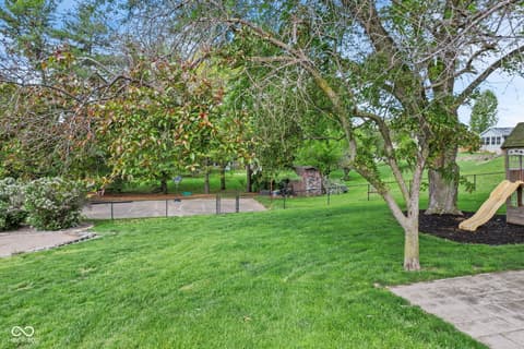 Yard at 5974 Oak Hill West Drive, Plainfield, IN