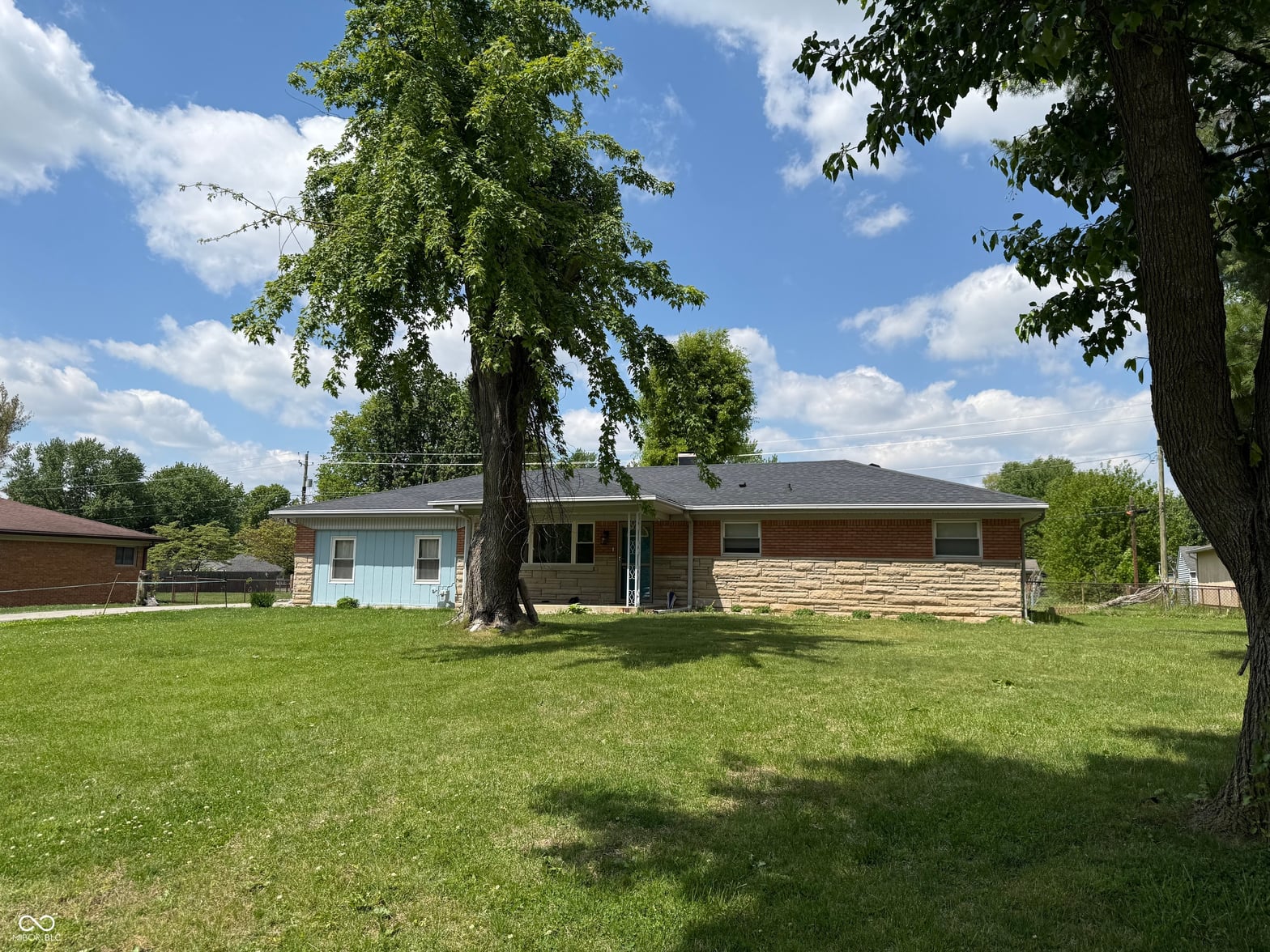 Backyard at 436 W McGregor Road, Indianapolis, IN