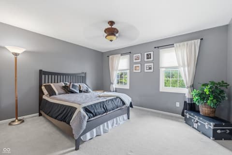 Primary bedroom at 13221 Griffin Run, Carmel, IN