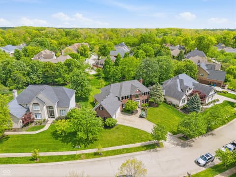 Aerial view at 13221 Griffin Run, Carmel, IN