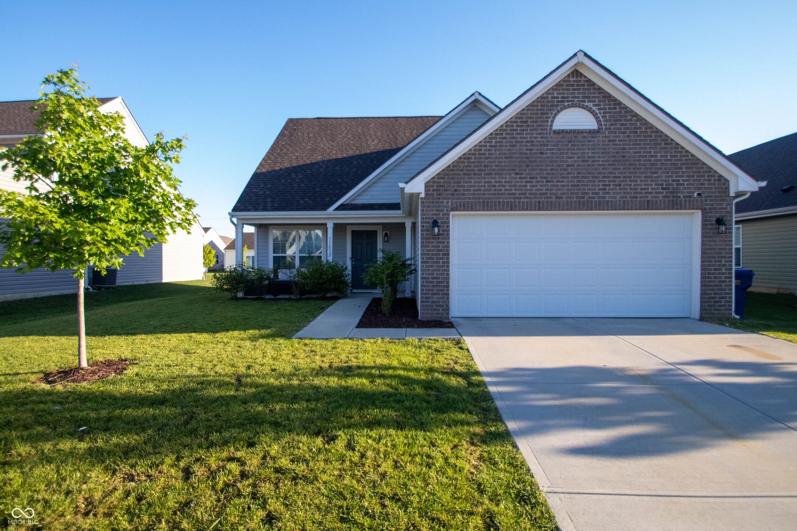 Front exterior at 11832 Zander Drive, Indianapolis, IN