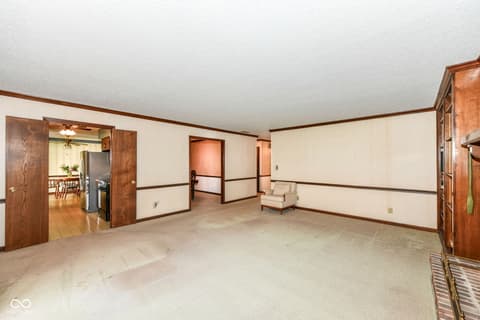 Living room at 12346 Brompton Road, Carmel, IN