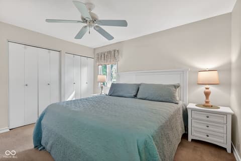 Primary bedroom at 1125 John-Bart Road, Lebanon, IN