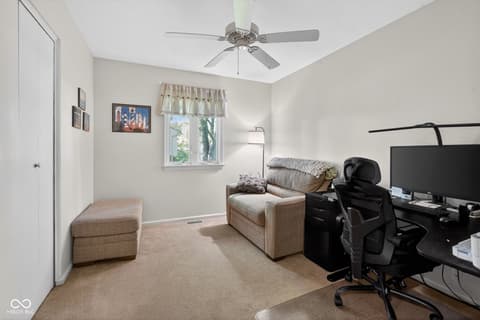 Bedroom at 1125 John-Bart Road, Lebanon, IN