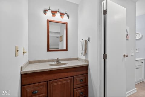 Bathroom at 1125 John-Bart Road, Lebanon, IN
