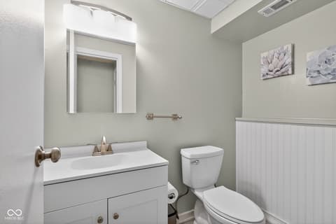 Bathroom at 1125 John-Bart Road, Lebanon, IN