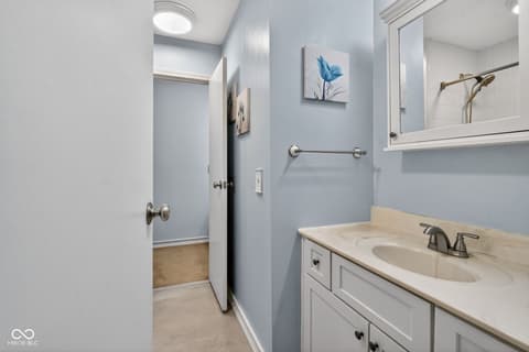 Bathroom at 1125 John-Bart Road, Lebanon, IN
