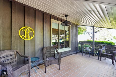 Outdoor living area at 1125 John-Bart Road, Lebanon, IN
