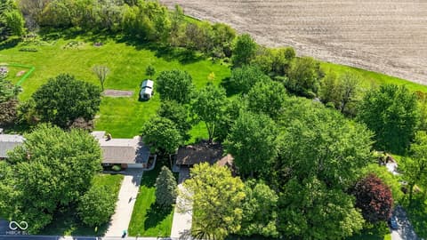 Aerial view at 1125 John-Bart Road, Lebanon, IN