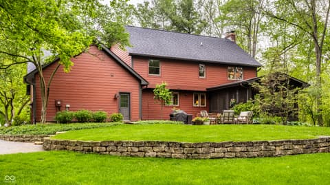 Backyard at 4673 S 975 E, Zionsville, IN