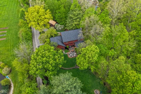 Aerial view at 4673 S 975 E, Zionsville, IN