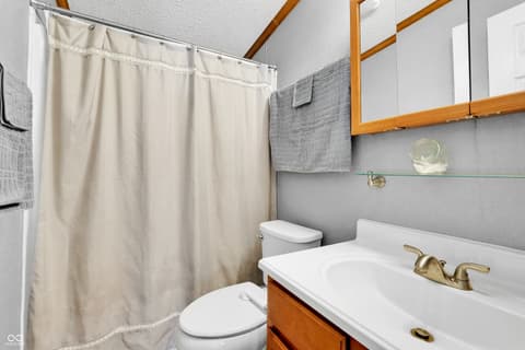 Bathroom at 38 Fountain Lake Drive, Greenfield, IN