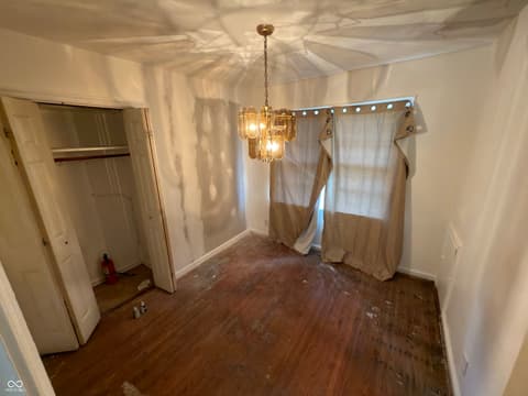 Dining room at 3728 N Dequincy Street, Indianapolis, IN
