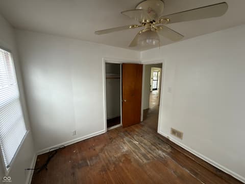 Bedroom at 3728 N Dequincy Street, Indianapolis, IN