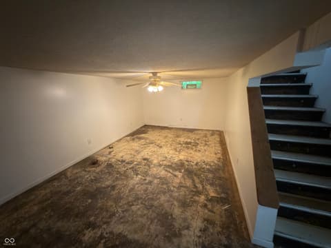 Basement at 3728 N Dequincy Street, Indianapolis, IN