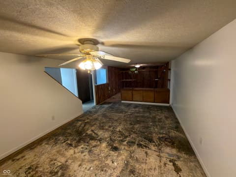Living room at 3728 N Dequincy Street, Indianapolis, IN