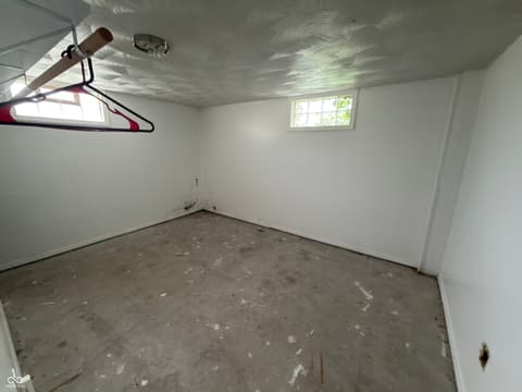 Basement at 3728 N Dequincy Street, Indianapolis, IN