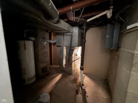 Basement at 3728 N Dequincy Street, Indianapolis, IN