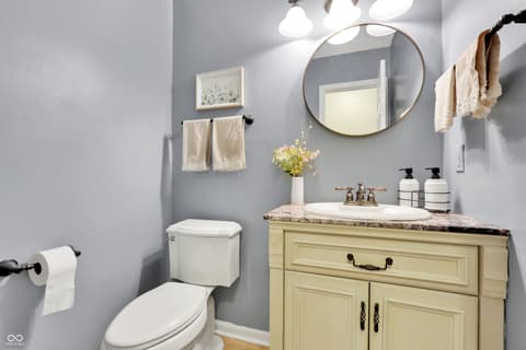 Bathroom at 13077 Lansdowne Drive, Fishers, IN