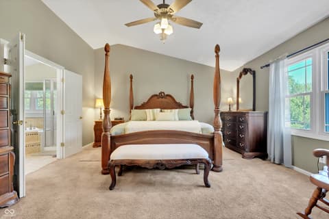 Primary bedroom at 13077 Lansdowne Drive, Fishers, IN