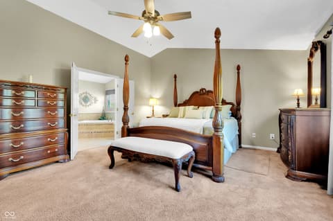 Bedroom at 13077 Lansdowne Drive, Fishers, IN