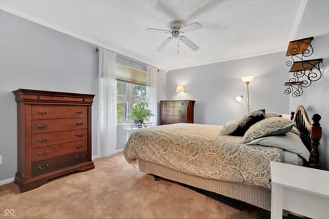 Bedroom at 13077 Lansdowne Drive, Fishers, IN