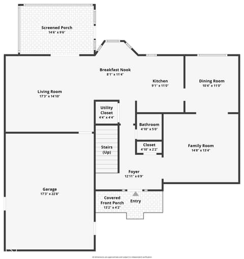 Floor Plan — 13077 Lansdowne Drive, Fishers, IN